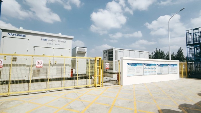 纳晖新能源4MWh再循环行业工厂园区储能电站在山东青岛正式交付！